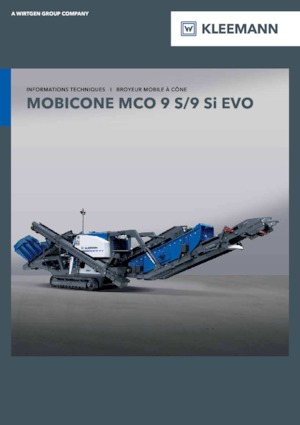 Инсталации (заводи) за рециклиране на чакъл Kleemann MCO 9 S