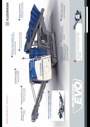 Инсталации (заводи) за рециклиране на чакъл Kleemann MCO 9 S