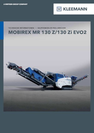 Инсталации (заводи) за рециклиране на чакъл Kleemann MR 130 Zi EVO2