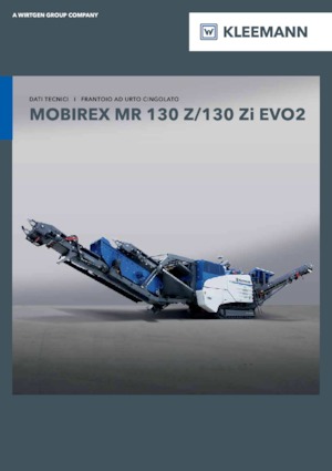 Инсталации (заводи) за рециклиране на чакъл Kleemann MR 130 Zi EVO2