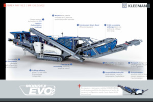 Инсталации (заводи) за рециклиране на чакъл Kleemann MR 130(i) EVO2