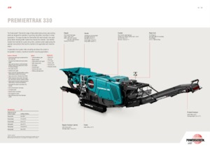 Инсталации (заводи) за рециклиране на чакъл Powerscreen Premiertrak 330