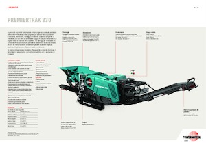Инсталации (заводи) за рециклиране на чакъл Powerscreen Premiertrak 330