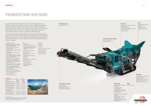 Инсталации (заводи) за рециклиране на чакъл Powerscreen PREMIERTRAK 600E