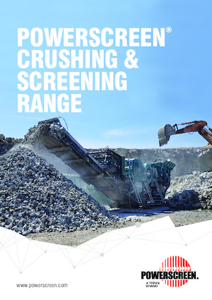 Инсталации (заводи) за рециклиране на чакъл Powerscreen Premiertrak 760