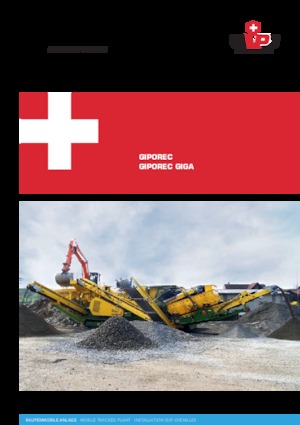 Инсталации (заводи) за рециклиране на чакъл Gipo R 131 FDR