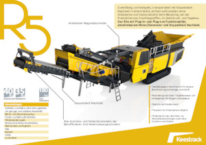 Инсталации (заводи) за рециклиране на чакъл Keestrack R5e