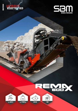 Инсталации (заводи) за рециклиране на чакъл SBM REMAX 600