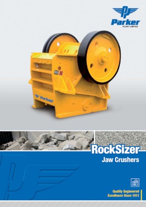Инсталации (заводи) за рециклиране на чакъл Parker Rocksizer