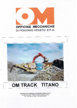 Инсталации (заводи) за рециклиране на чакъл OM Titano