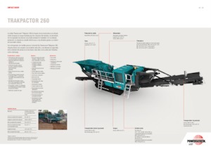 Инсталации (заводи) за рециклиране на чакъл Powerscreen Trakpactor 260