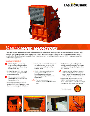Инсталации (заводи) за рециклиране на чакъл Eagle Crusher UM-69X