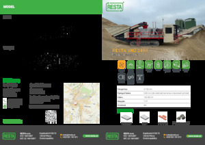 Инсталации (заводи) за рециклиране на чакъл RESTA VH2 2400