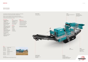 Инсталации (заводи) за рециклиране на чакъл Powerscreen XV350