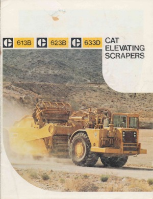 Скрепери (грейдери) Caterpillar 613B