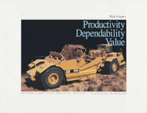 Скрепери (грейдери) Caterpillar 613C