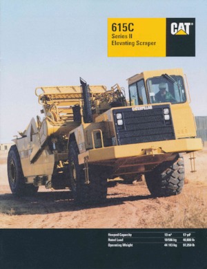 Скрепери (грейдери) Caterpillar 615 C ll