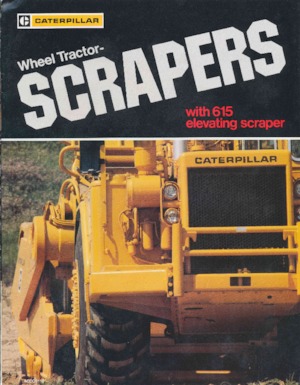 Скрепери (грейдери) Caterpillar 615