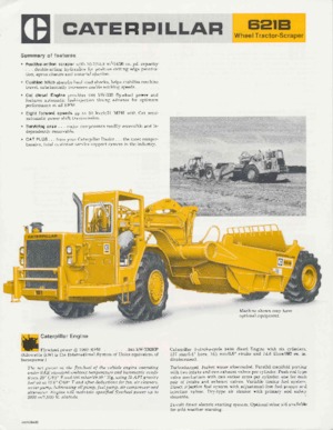 Скрепери (грейдери) Caterpillar 621B