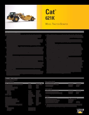 Скрепери (грейдери) Caterpillar 621K