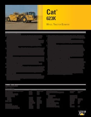 Скрепери (грейдери) Caterpillar 623K