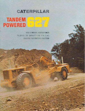 Скрепери (грейдери) Caterpillar 627