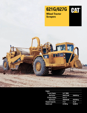 Скрепери (грейдери) Caterpillar 621G Auger