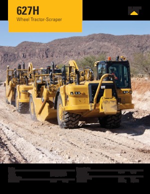 Скрепери (грейдери) Caterpillar 627H