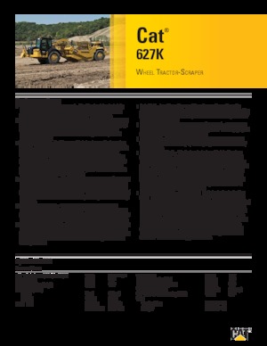 Скрепери (грейдери) Caterpillar 627K