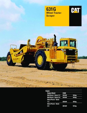 Скрепери (грейдери) Caterpillar 631G