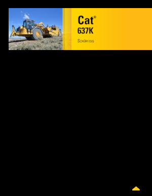 Скрепери (грейдери) Caterpillar 637K