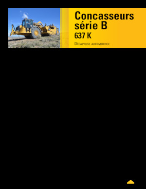 Скрепери (грейдери) Caterpillar 637K