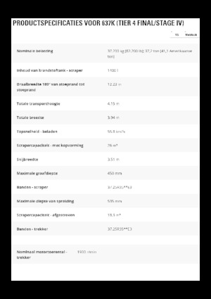 Скрепери (грейдери) Caterpillar 637K