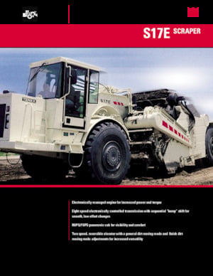 Скрепери (грейдери) Terex S17E