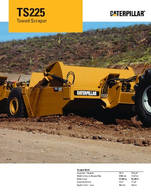 Скрепери (грейдери) Caterpillar TS225