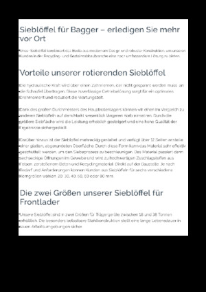 Кофи със сито Epiroc BS 2200