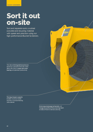 Кофи със сито Epiroc BS 1600