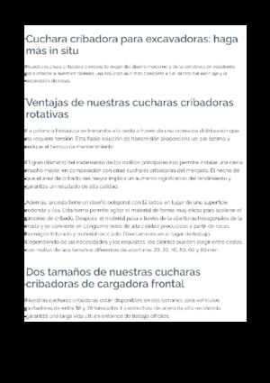 Кофи със сито Epiroc BS 2200