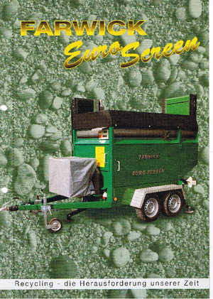 Пресевни инсталации (заводи) Farwick® Euro Screen