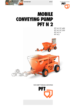 Винтови конвейерни помпи PFT N 2 V