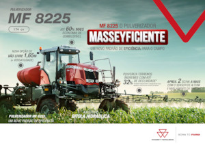 Самоходни полеви пръскачки Massey Ferguson MF 8225