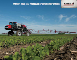 Самоходни полеви пръскачки Case IH Patriot® 2250