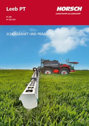 Самоходни полеви пръскачки Horsch PT 330