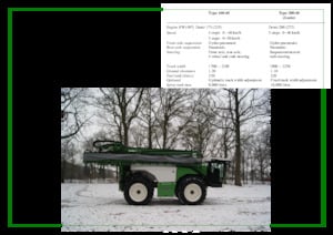 Самоходни полеви пръскачки CHD Type 160-40