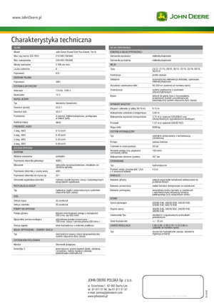 Самоходни полеви пръскачки John Deere 5430i