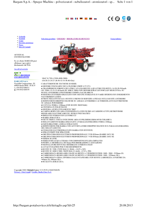 Самоходни полеви пръскачки Bargam Mac 5000 S