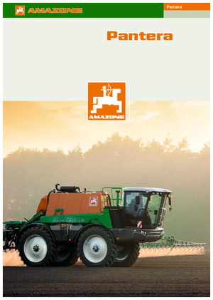 Самоходни полеви пръскачки Amazone Pantera 4001 (33)