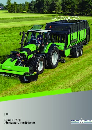 Къси ремаркета за силаж DEUTZ-FAHR FeedMaster 3600 T