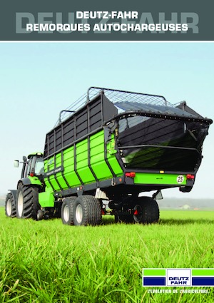 Къси ремаркета за силаж DEUTZ-FAHR FeedMaster 3600 T