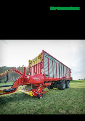 Къси ремаркета за силаж Pöttinger Jumbo 10020 D